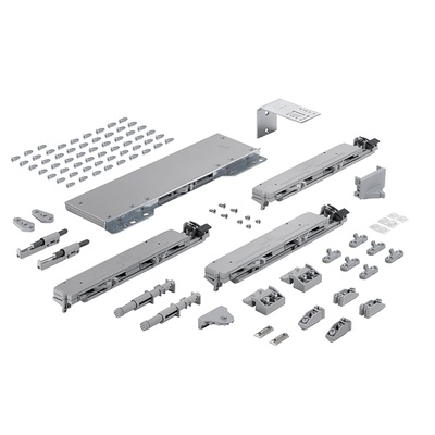 TopLine XL Silent System set, 3 door, for reinforced runner profile