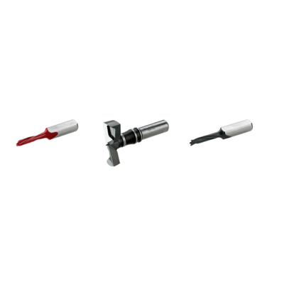 Set of drill bits for VB 18 / 19 / 20 / 21 (1 x 30 mm clockwise, 2 x 10 mm anticlockwise)