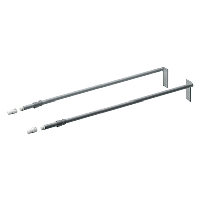 Lengthwise railing MultiTech, 400, left / right, grey, left and right