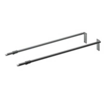 Lengthwise railing for wooden rear panel InnoTech, 470 mm