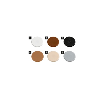 Cover caps for Rastex 15 without rim (except for Rastex 15/12), grey