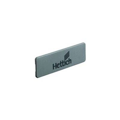 InnoTech Zaślepka, kolor szary, z logo Hettich