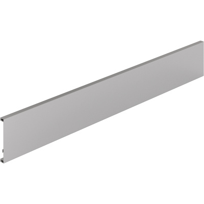 Aluminium front panel ArciTech, silver
