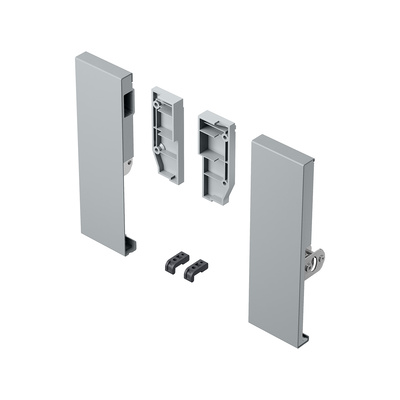 Connector for front panel ArciTech, 186 mm, silver
