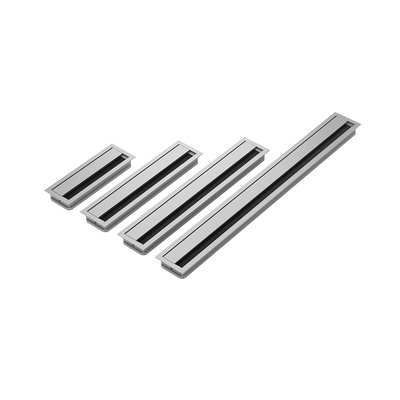 Passe-câbles aluminium, brosse rectangulaire, variant88201071021409