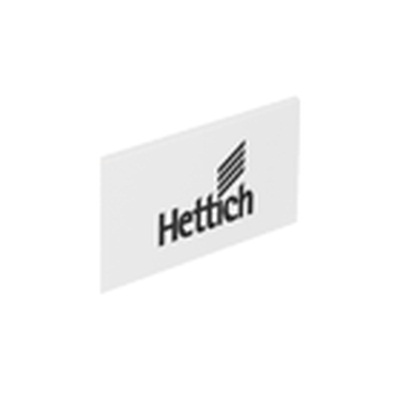ArciTech Cover cap, white with hettich logo