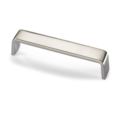 Poignée Lucca, entraxe des perçages 160 mm, L 168 mm, L 28 mm, H 30 mm, aspect inox brossé