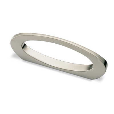 Poignée Neapolis, entraxe des perçages 96 mm, L 148 mm, L 15 mm, H 41 mm, aspect inox brossé