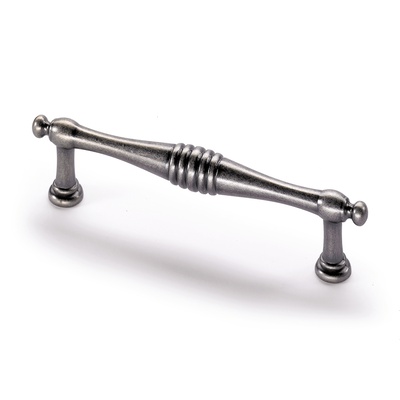 Uchwyt Osimo, odległość wiercenia 96, L 120 mm, H 22 mm, ø 13 mm, Wykończenie cyna postarzana