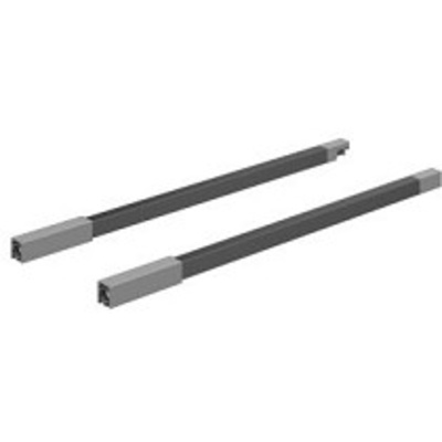 Dubbele reling InnoTech Atira, 350 mm, links, antraciet