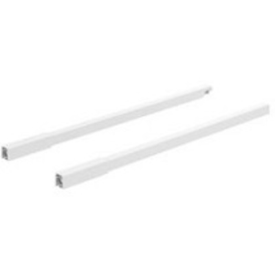 Dubbele reling InnoTech Atira, 350 mm, links, wit
