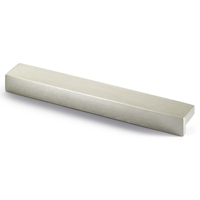 Uchwyt Rovigo, odległość wiercenia 64, L 79 mm, B 16 mm, H 25 mm, Wykończenie stal nierdzewna szczotkowana