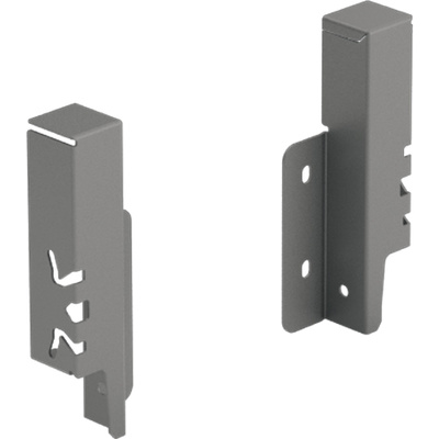 Rear panel connector set ArciTech 126 mm, anthracite, left and right