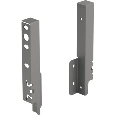Rear panel connector set ArciTech 186 mm, anthracite, left and right