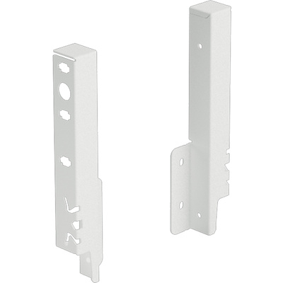 Rear panel connector set ArciTech 186 mm, white, left and right