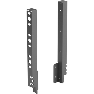 Rear panel connector set ArciTech 282 mm, anthracite, left and right
