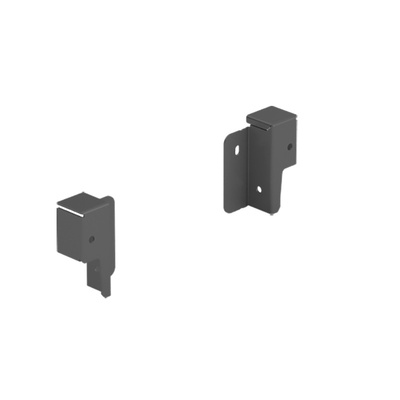 Rear panel connector set ArciTech 78 mm, anthracite, left and right