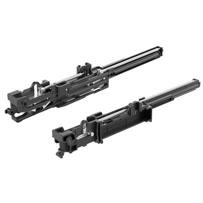 Self closing housing with Silent System 40 for SysTech drawer side profile