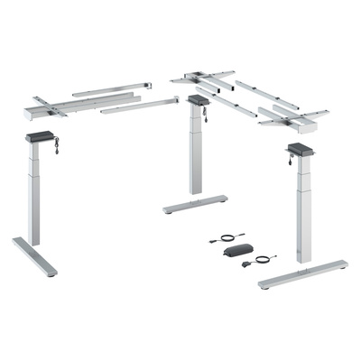 Steelforce Pro 671 SLS Highline 90° XL, Kolor srebrny