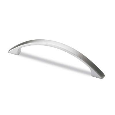 Uchwyt Tolosa, odległość wiercenia 128, L 157 mm, B 10 mm, H 28 mm, Chrom mat