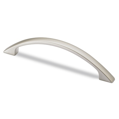 Uchwyt Tolosa, odległość wiercenia 96, L 126 mm, B 10 mm, H 28 mm, nikiel mat