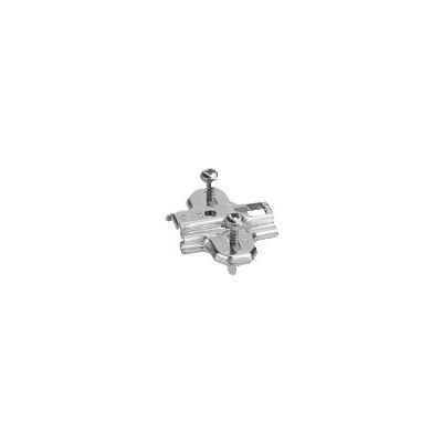 Cross mounting plate with expanding sockets and special screws, D = 0.0 mm, Hole line distance LR 37
