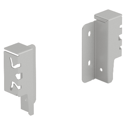 Rear panel connector set ArciTech 94 mm, silver, left and right