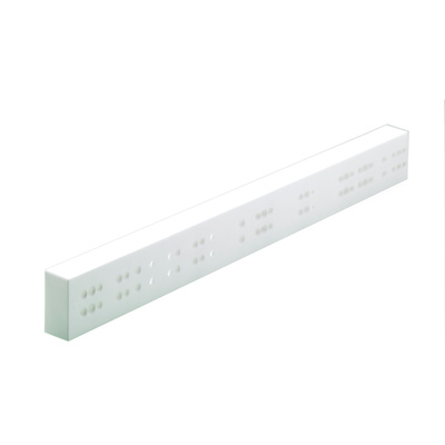 Spacer profile, 25 x 486 x 50, white