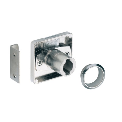 Cylinder drawer lock, drawer, Z23, 18 mm ø