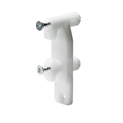 InnoTech Atira / InnoTech Drawer front connector for drawer side profile, with expanding dowels