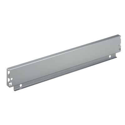 Stalowa ścianka tylna InnoTech Atira, 275 mm / 70 mm, Kolor srebrny