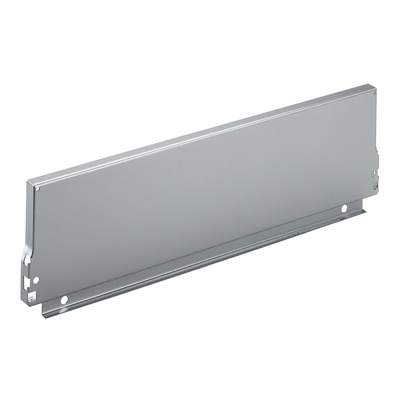 Steel rear panel InnoTech Atira, 275 mm / 144 mm, silver