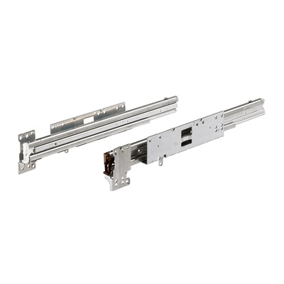 Quadro Duplex 70 drawer runner, dimension X = 13 mm, left and right