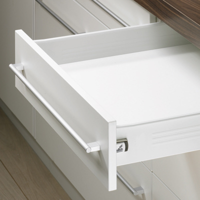 MultiTech Drawer side profile, 86 x 450 mm, left, white
