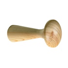 Crochet pour manteau, Bois, pin, brut