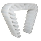 Sécurité pour portes et fenêtres, 70 x 91 x 22 mm, Plastique, transparent