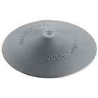 Butée de porte en plastique, Ø 120 x 2-25 mm, Plastique, Gris