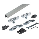 Kits complets contient un profil de coulissage ainsi qu'un patin et un kit de montage pour une porte - TopLine 8plus