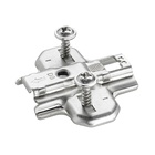 Kreuzmontageplatte MK-D0 für Ø 35 Topfscharniere