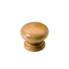 Furniture knob, wood, beech, lacquered