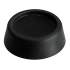 Waschmaschinenuntersetzer, Ø 45 - 65 x 21 mm, Kunststoff, schwarz