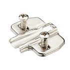 Kreuzmontageplatte MK-D0 für Ø 35 Topfscharniere