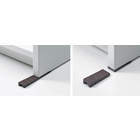 Furniture levelling wedge for snapping off