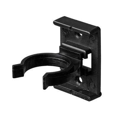Clip for height adjustable leg, Ø 25 mm, plastic, black
