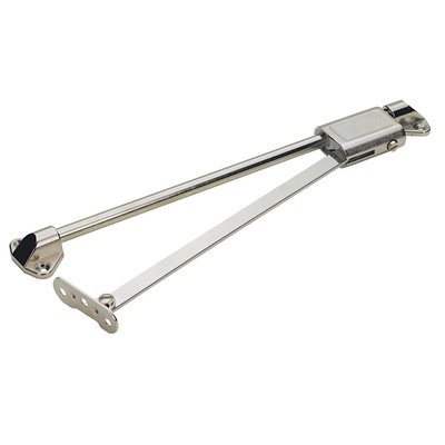 Bremsklappenhalter mit wartungsfreiem Bremskraftsystem 350 mm, Öffnungswinkel max. 90°