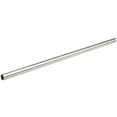Wardrobe tube, round, Ø 19 x 2000 mm, steel chrome plated