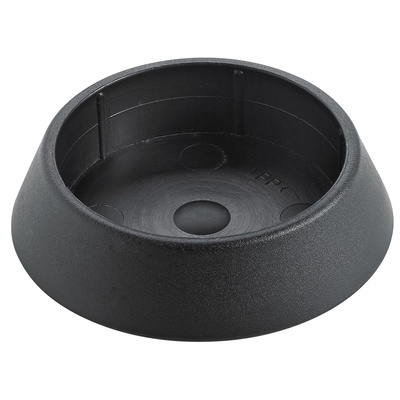 Fußkappe, Ø 60 / 80 mm, Kunststoff, schwarz