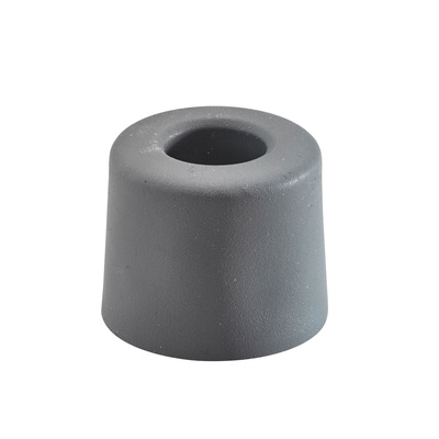 Butée de porte, Ø 30 x 25 mm, Plastique, Gris