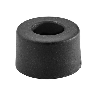 Butée de porte, Ø 40 x 25 mm, Plastique, noir
