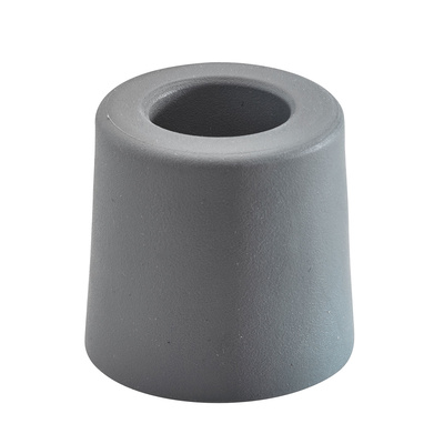 Butée de porte, Ø 40 x 40 mm, Plastique, Gris
